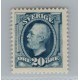 SUECIA 1910 Yv 66 ESTAMPILLA NUEVA CON GOMA 25 EUROS